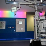 Amalie Krankenhaus in Hamburg: RGB LED Lichtband im Operationssaal über DMX angesteuert